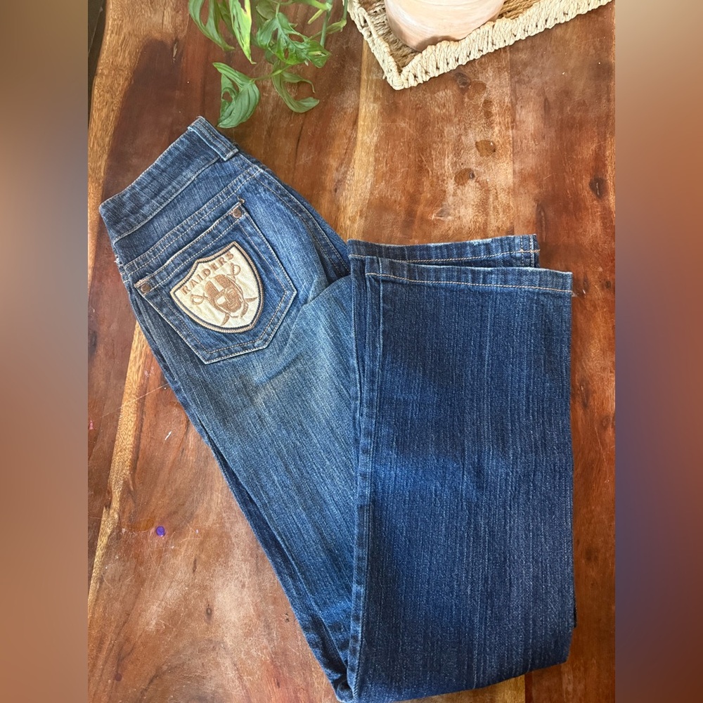 Touch by Alyssa Milano Dark Blue Boot Cut Jeans